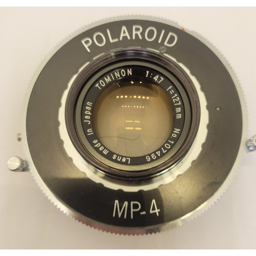 Polaroid MP-4 Tominon 127mm f/4.7 Lens Copal Shutter Clean Glass Working